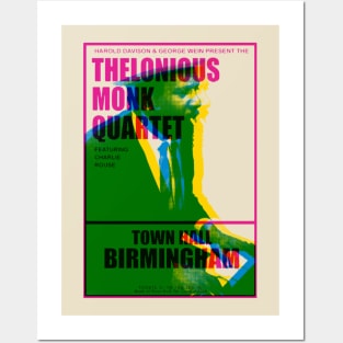 Thelonious Monk tour poster Posters and Art